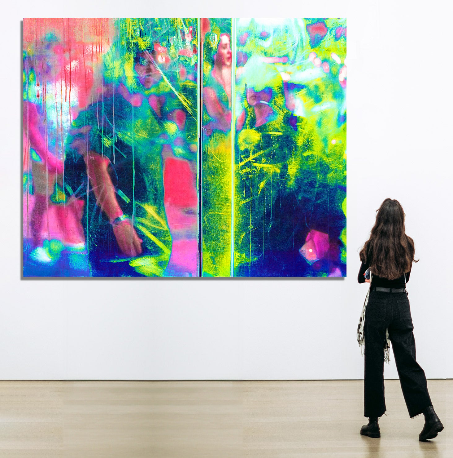 Behind a Woman Before A Man